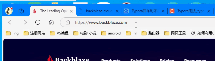 Backblaze注册